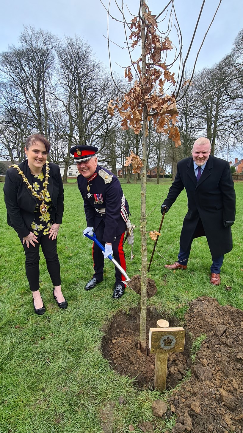 Coronation tree planted in honour of King 2