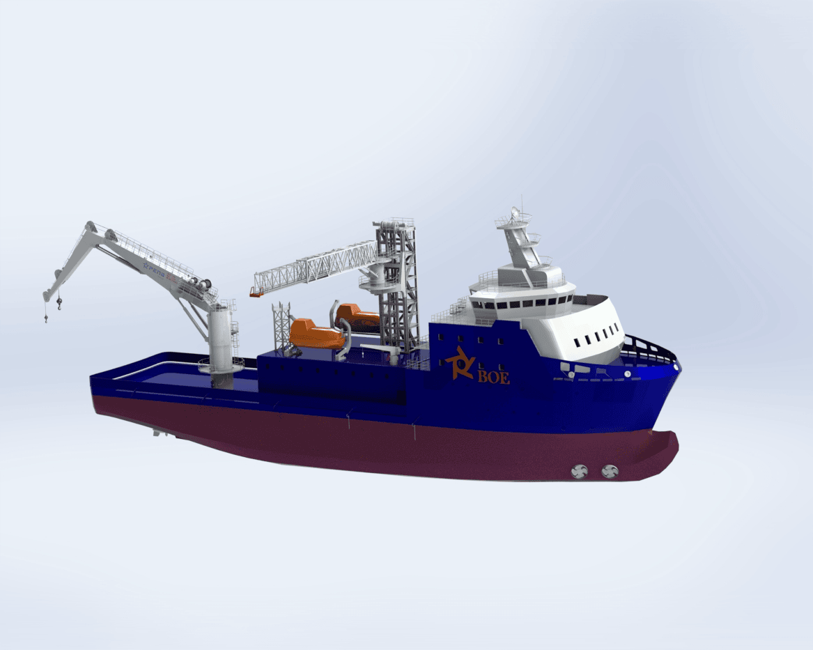 IMAGE Gangway rendering installation BOE DEMPSEY c Pengrui COSCO