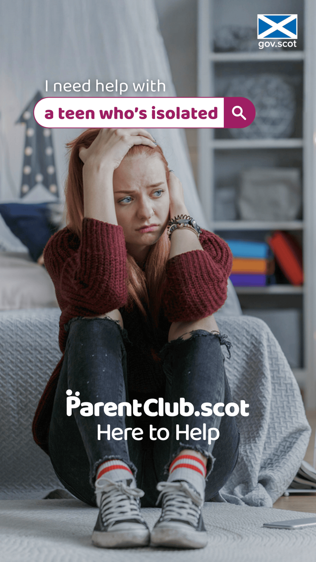 Isolated - 9x16 static - Teen Mental Health