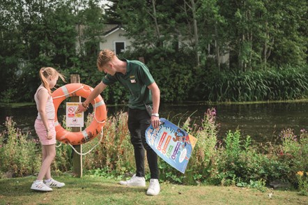 RNLI Water Safety at Haggerston Castle