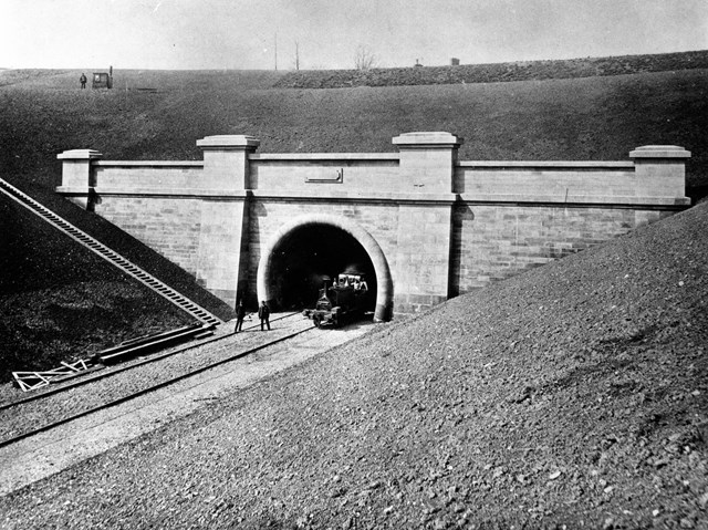 Severn tunnel in the past
