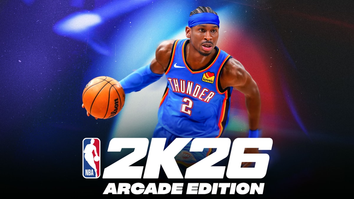 NBA 2K26 Arcade Edition Key Art