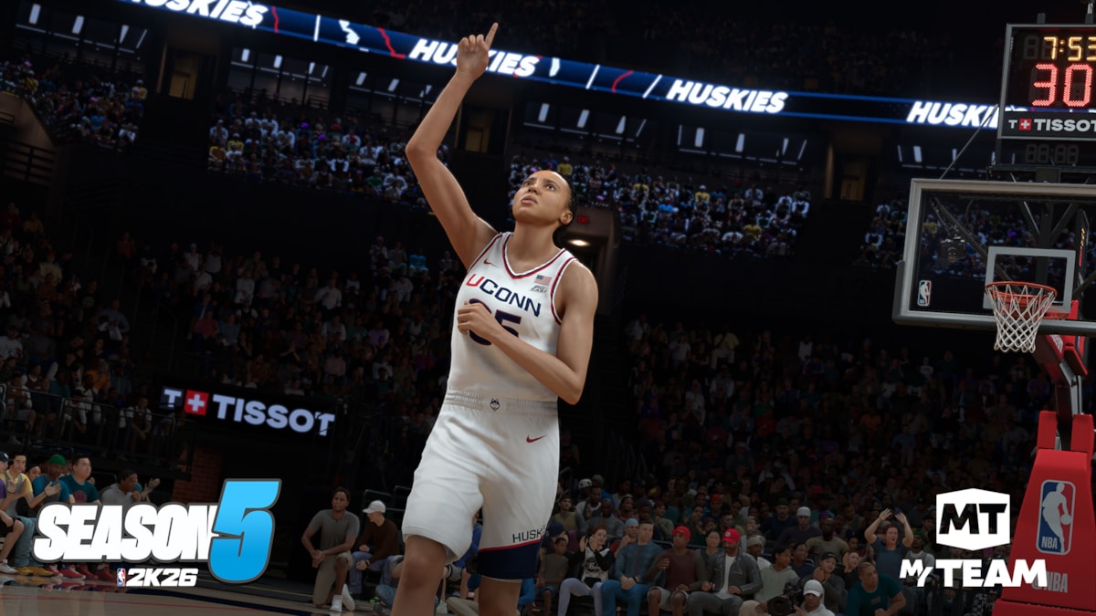 NBA 2K26 Season 5 Azzi Fudd UCONN