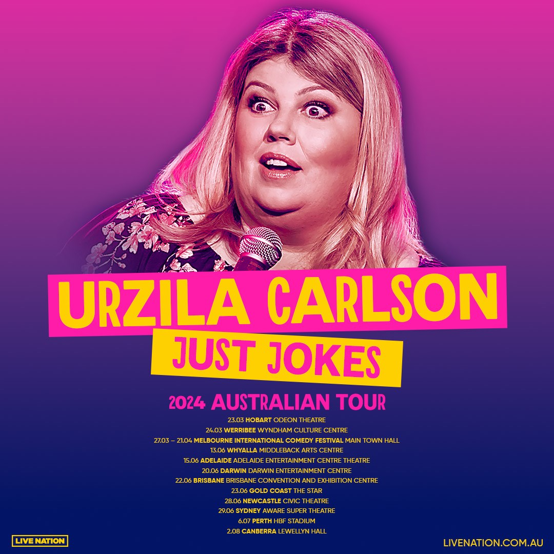 Urzila Carlson Just Jokes 2024 1080x1080