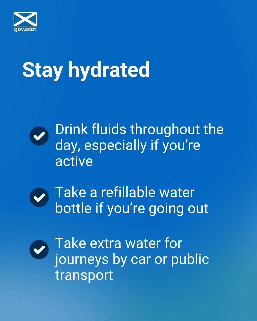 Stay Hydrated - Portrait - Hot Weather - SG Resilience - June 2025