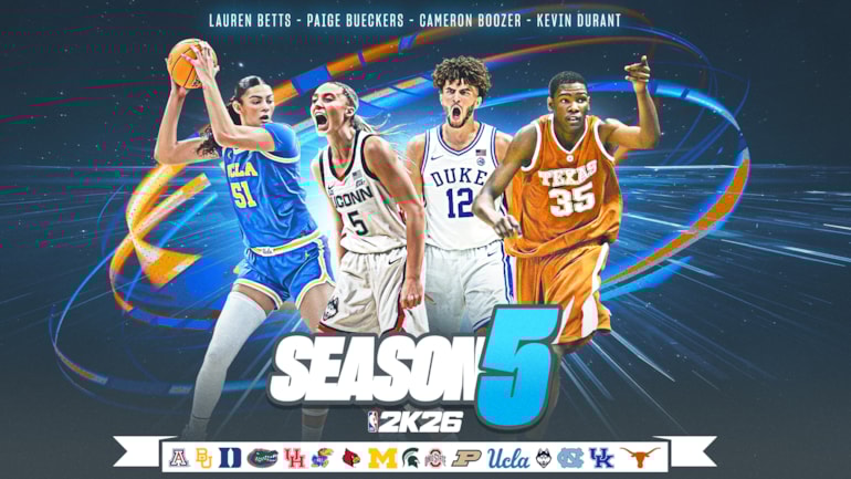 NBA® 2K26 Season 5: Celebrate College Basketball Heating Up with All-New College Themed Content