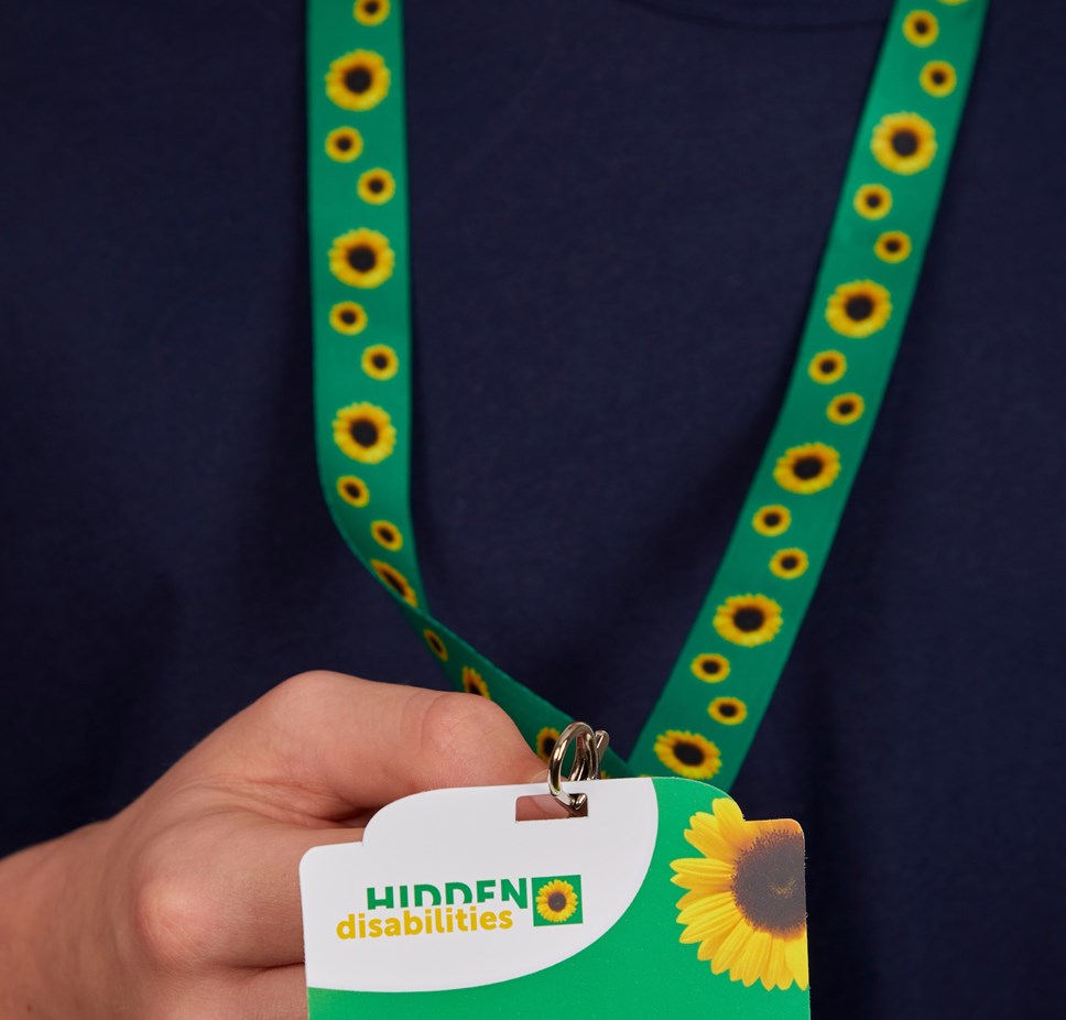 sunflower lanyard 2