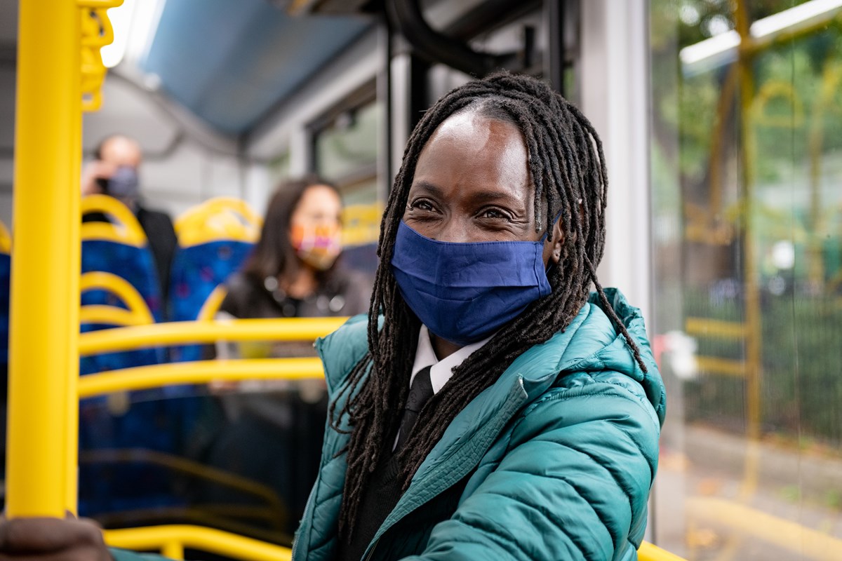 Go-Ahead London bus passenger