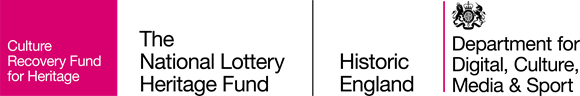 Culture Recovery Fund for Heritage logo colour PNG