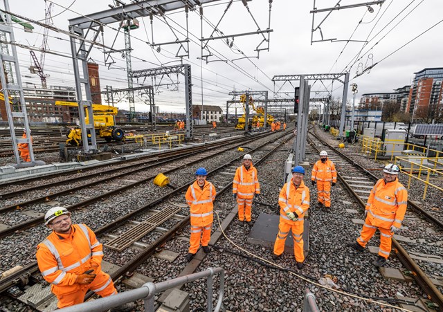 Network Rail complete biggest track upgrade at Leeds station in 20 years