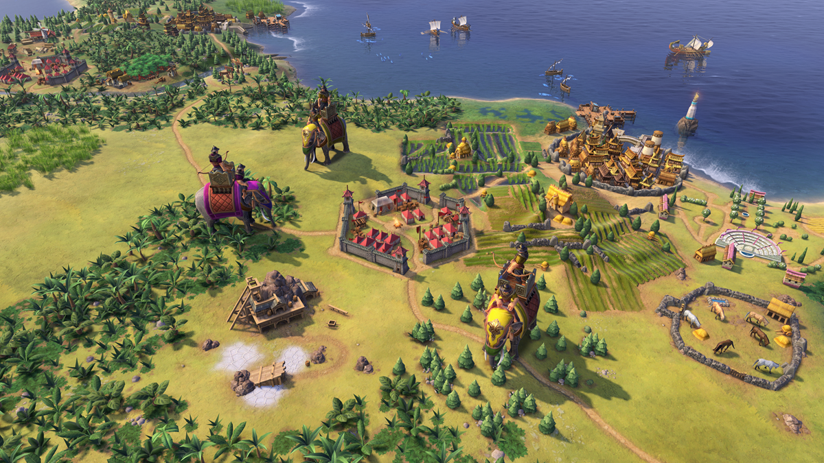 Civilization VI - Vietnam & Kublai Khan Pack - Voi Chien and Thanh District