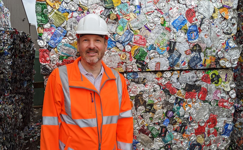 Cllr Doherty at Thamesdown Recycling-2