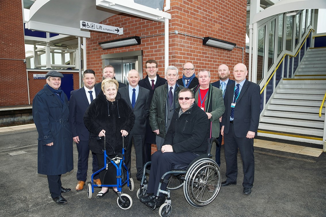 Birchwood station Access for All improvements have been opened to passengers