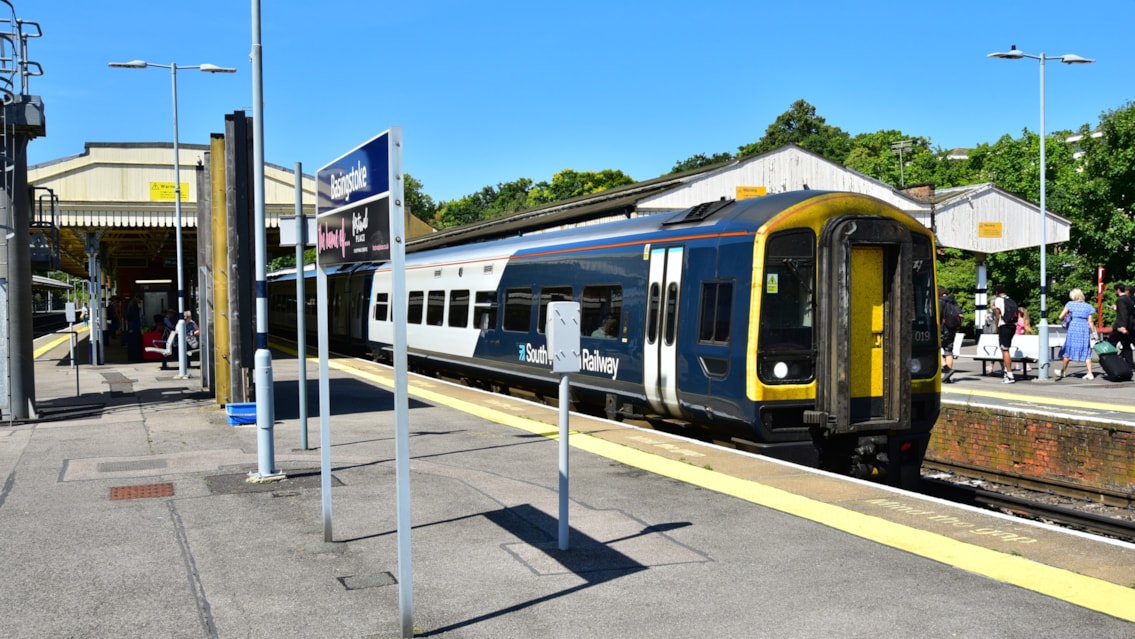 THIS WEEKEND: Buses replace trains in the Basingstoke area while Network Rail carry out vital track improvements over Bank Holiday weekend: Basingstoke Station-5