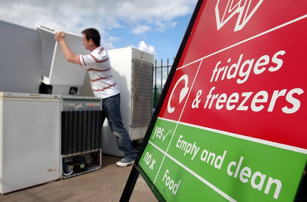 fridge and freezer recycling
