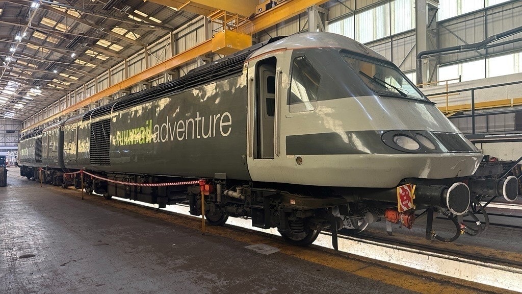 Work starts to make classic ‘High Speed Train’ units fit for the future: Class 43 Loughborough, Network Rail (1)