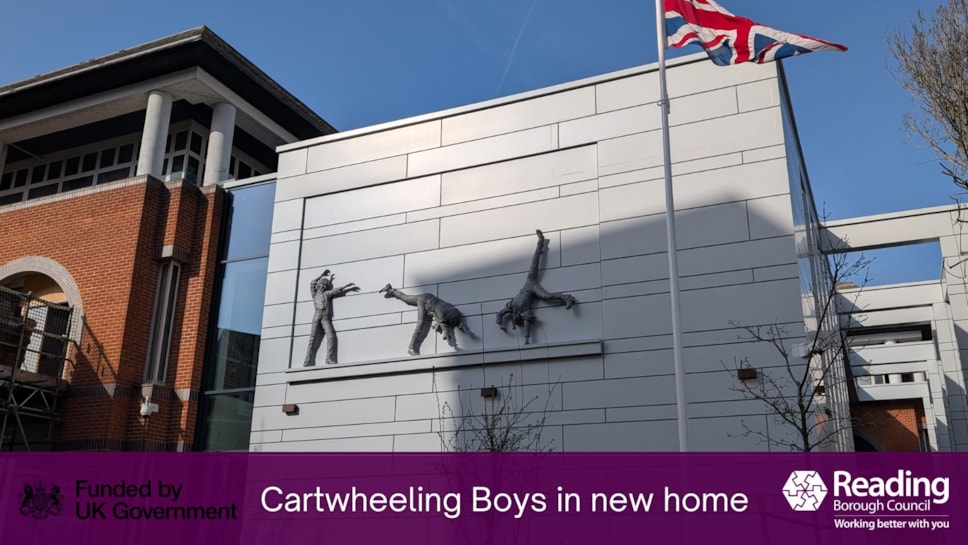  Cartwheeling Boys in new home