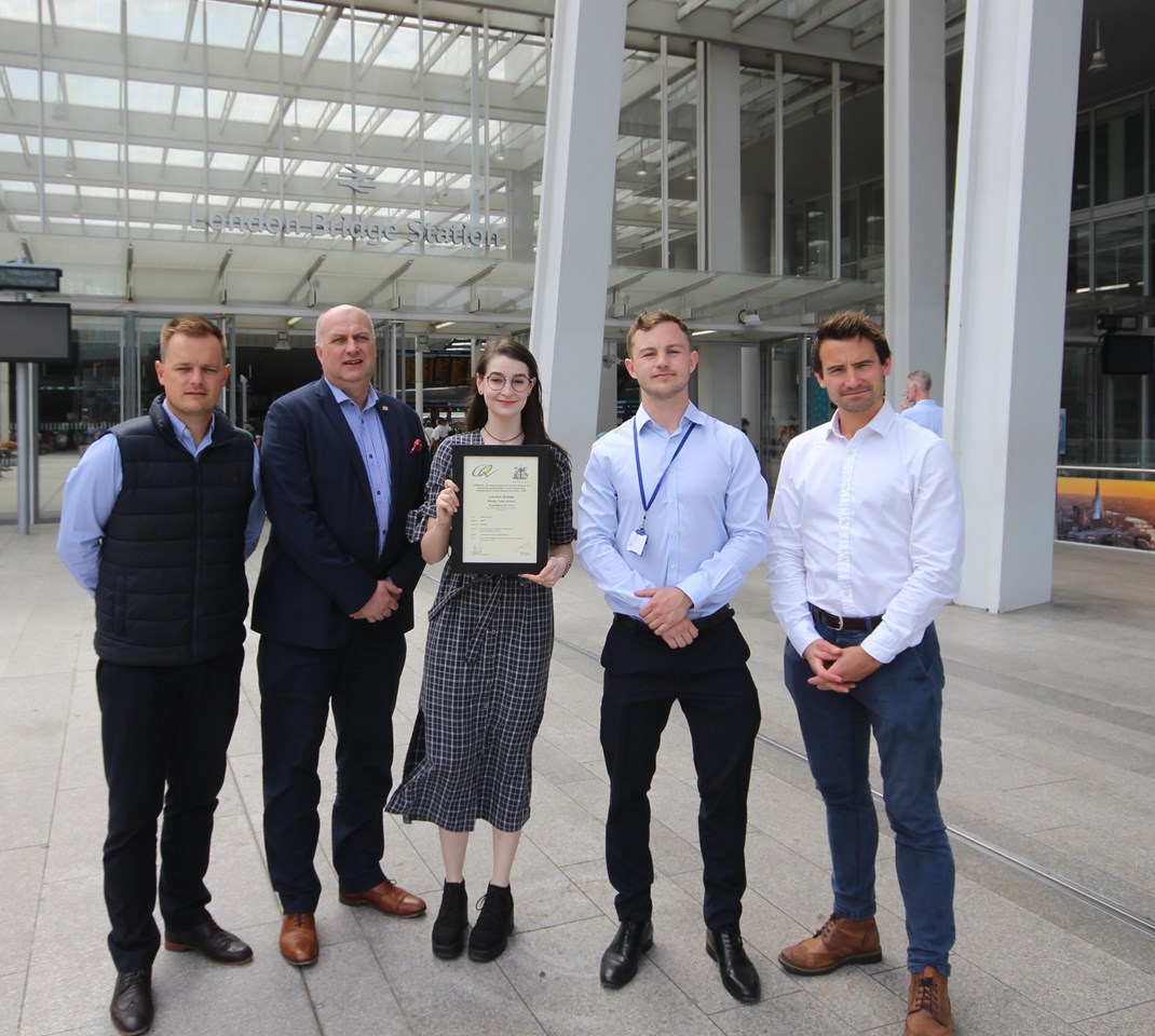 London Bridge station rebuild earns top CEEQUAL score: LBS CEEQUAL 1