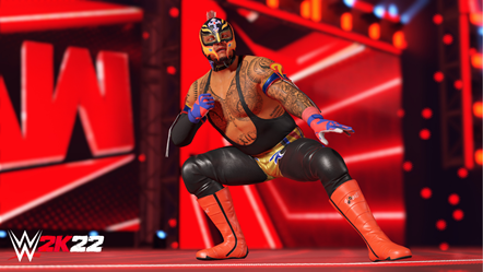 WWE 2K22 Rey Mysterio Screenshot