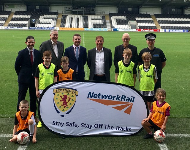 Network Rail extends partnership with Scottish FA: NR extends safety partnership with SFA