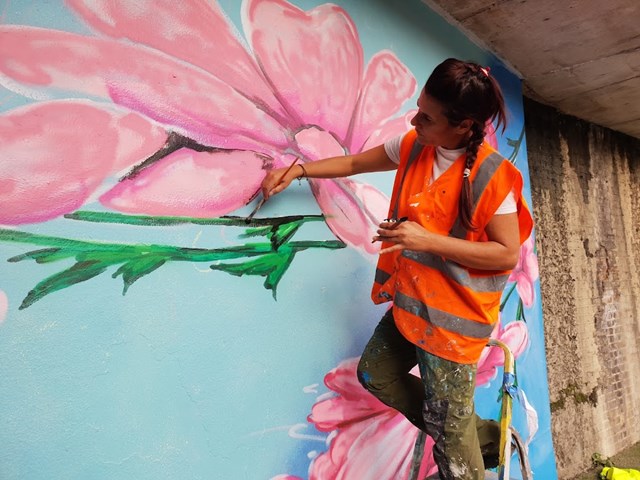 Raynes park mural 7