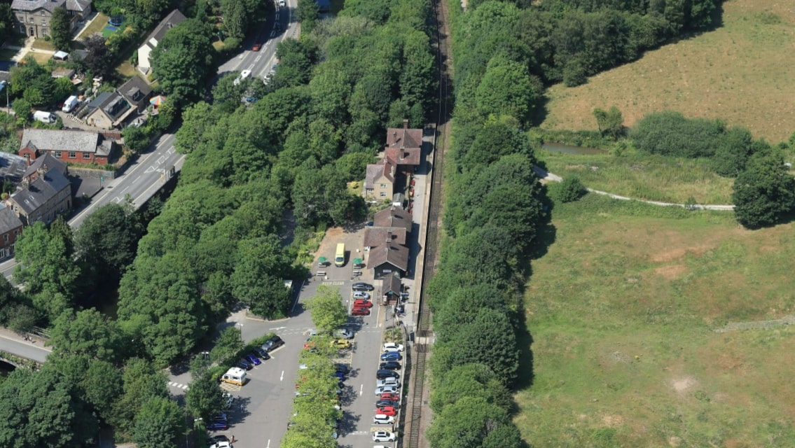 Buses replace trains for nine days during £3m Derbyshire rail investment: Matlock Bath-16