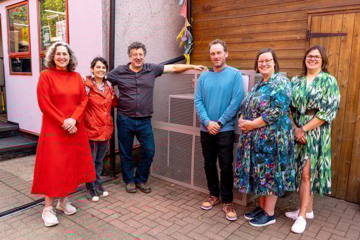 Laburnum Boat Club got fitted with a heat pump