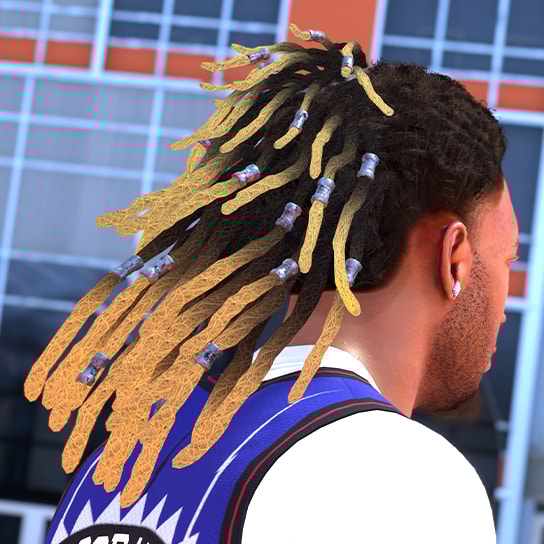 NBA 2K25 SEASON 6 HAIR JEWELRY 2