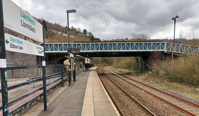 Transformation of Newbridge and Llanhilleth stations set to begin in readiness for more frequent services to Newport: Llanhilleth station-3