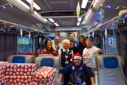 TPE colleagues supporting Santa Express services