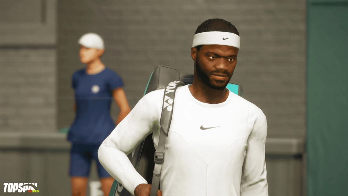 TopSpin 2K25 Frances Tiafoe Entrance