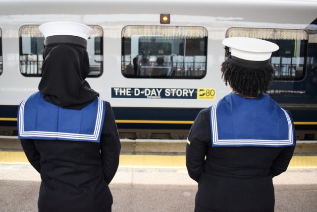 Royal Navy with vinyl