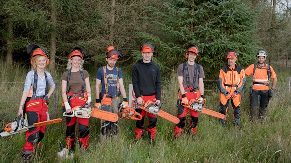 Foresight Sustainable Forestry & Tilhill Announce Successful Completion Of Scotland & Wales Forestry Skills Training Programme: Barony SRUC FSFSTP