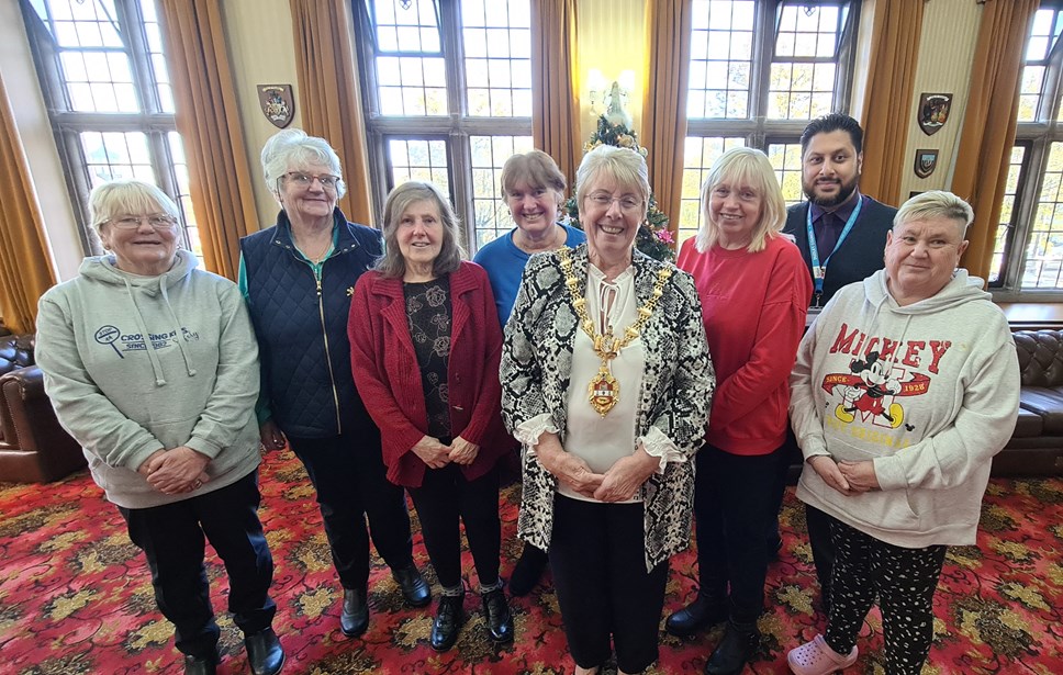 School crossing patrols in parlour