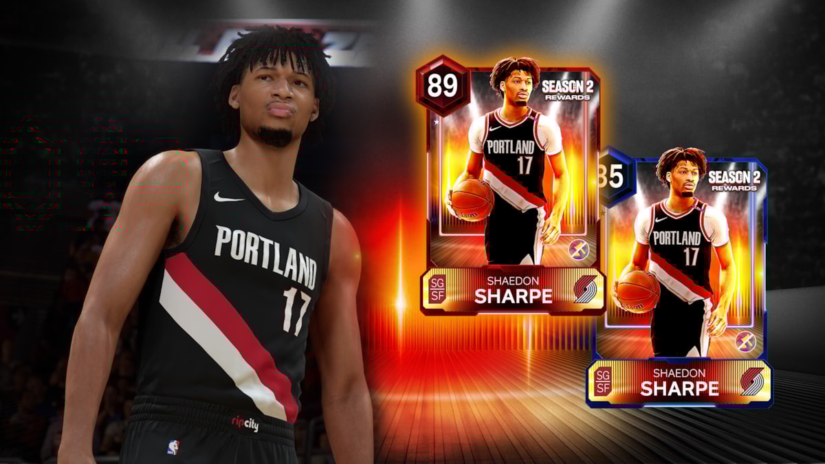 NBA 2K26 SEASON 2 SHAEDON SHARPE