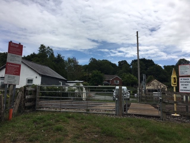 Forden: Popular footpath in South Wales reopened following level crossing upgrade: Fron Level Crossing