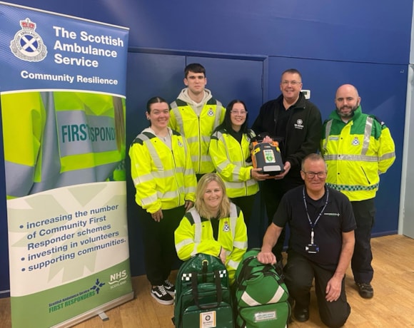 SAS and St John Scotland partnership to benefit Troon: Troon CFRs