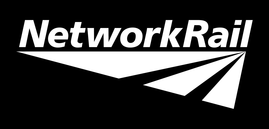 Network Rail logo White