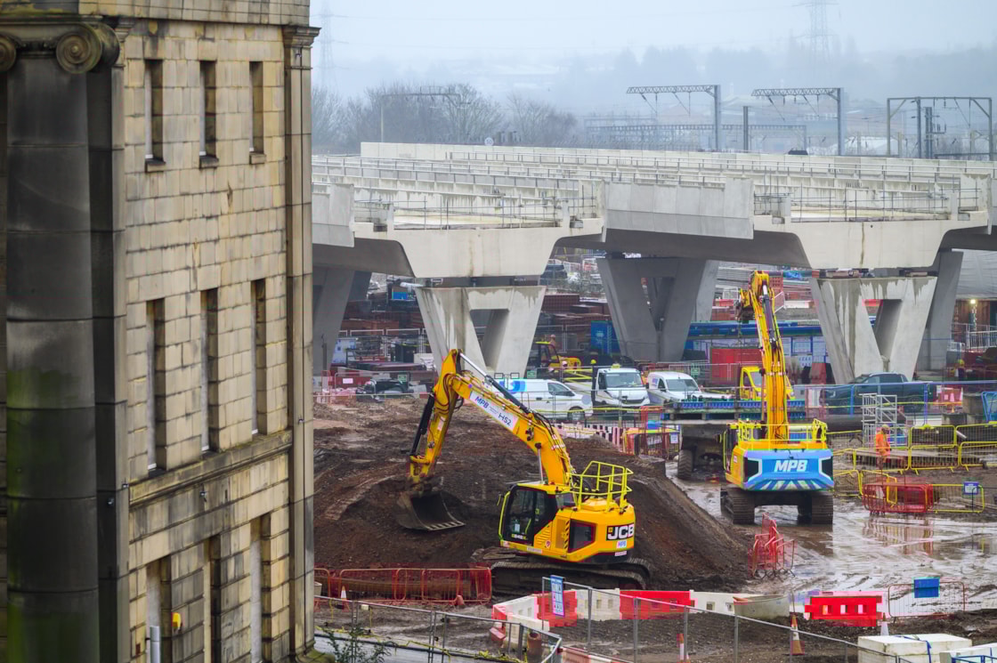 20260110 HS2 Curzon Station piling completed -15