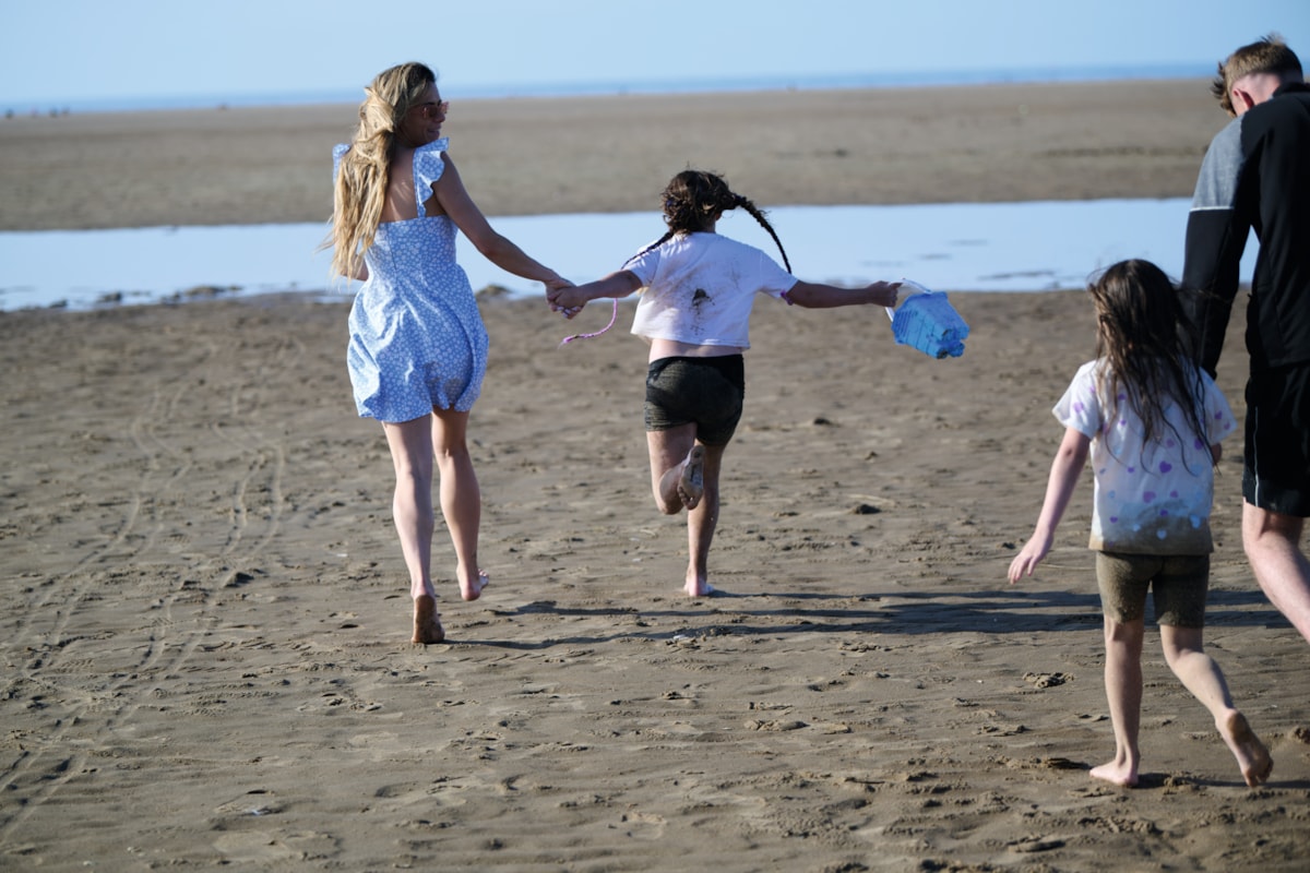 Beach fun at Presthaven