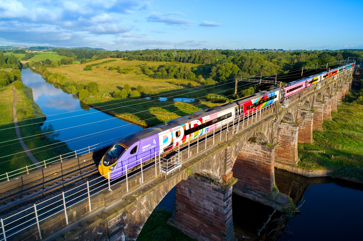 Avanti West Coast Pride Train 1