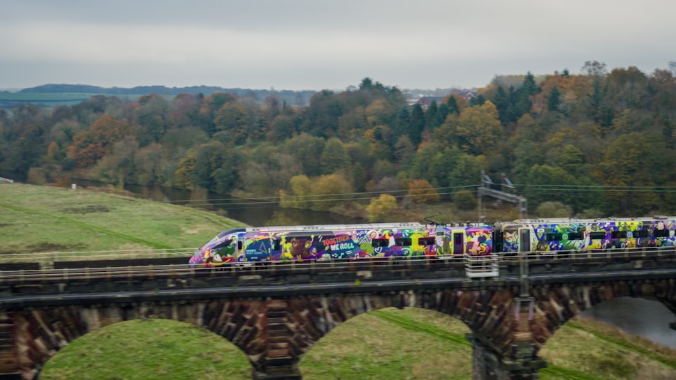 Avanti West Coast Together We Roll Dutton Viaduct