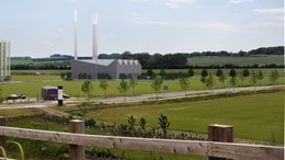 An artist's impression of the new energy innovation centre, which will provide low carbon heating, hot water and electricity for Addenbrooke’s and Rosie hospitals.: An artist's impression of the new energy innovation centre, which will provide low carbon heating, hot water and electricity for Addenbrooke’s and Rosie hospitals.