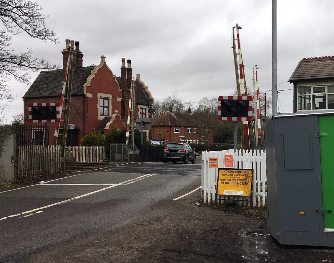 Network Rail begins work to improve three level crossings in Staffordshire: Network Rail begins work to improve three level crossings in Staffordshire (002)