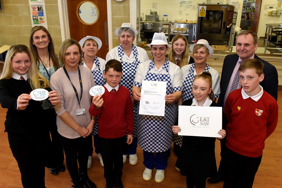 Eat Safe Award for New Cumnock Primary School