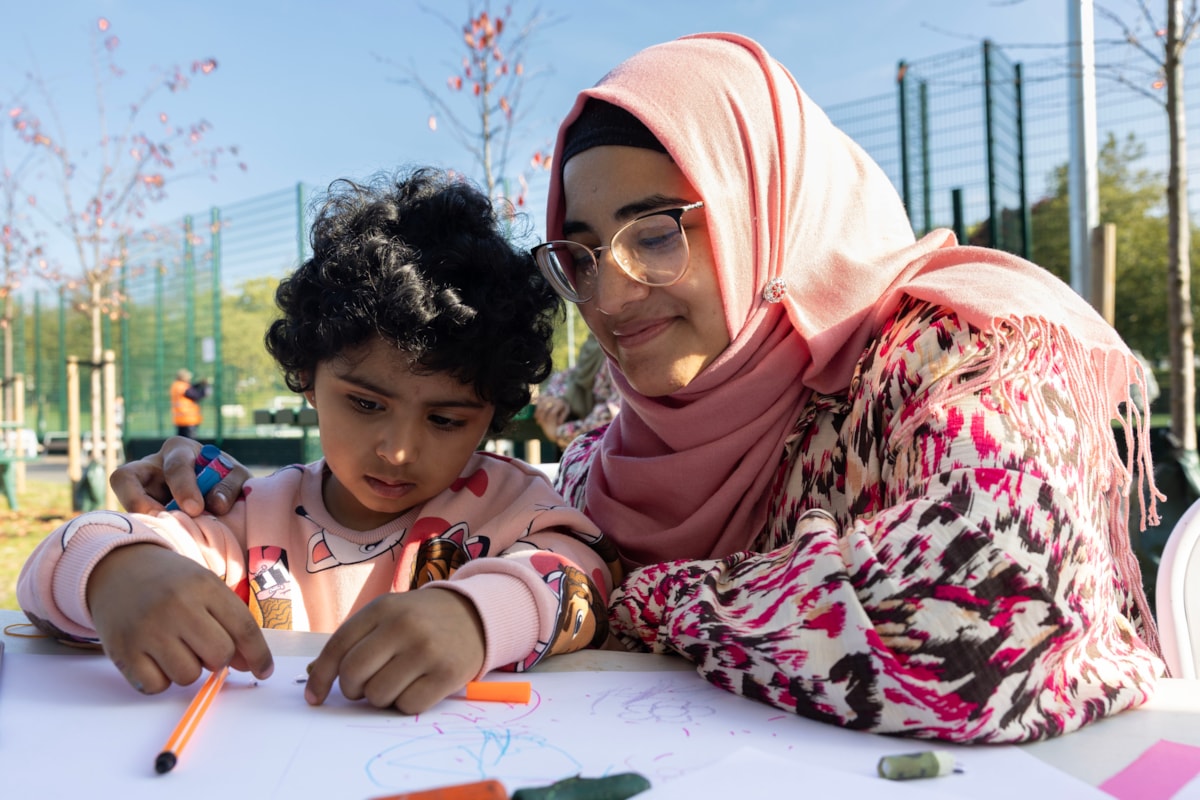 Crafts at Barnard Park Celebration