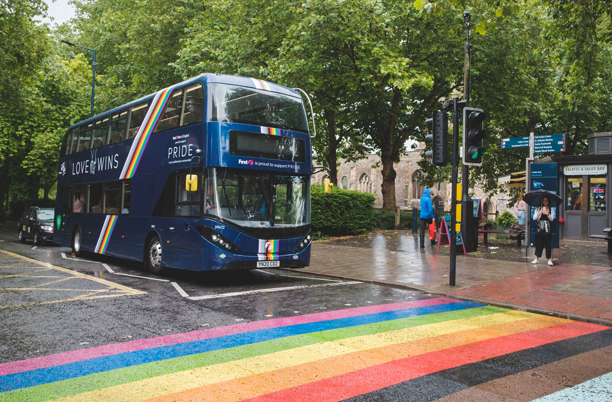 Pride bus