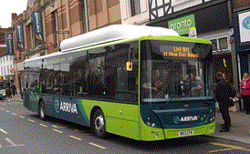 Arriva introduces 11 new gas buses