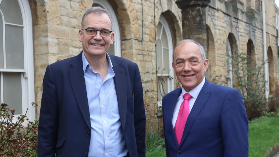 Cllr Alaric Smith and Cllr Andy Graham