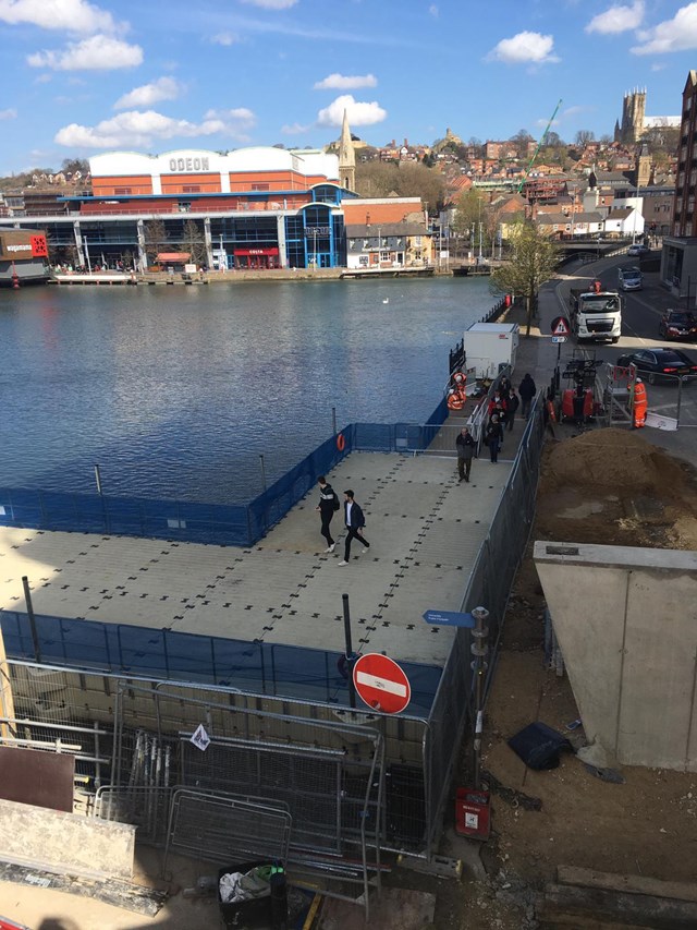 Network Rail successfully completes project to install pontoon in Lincoln-2